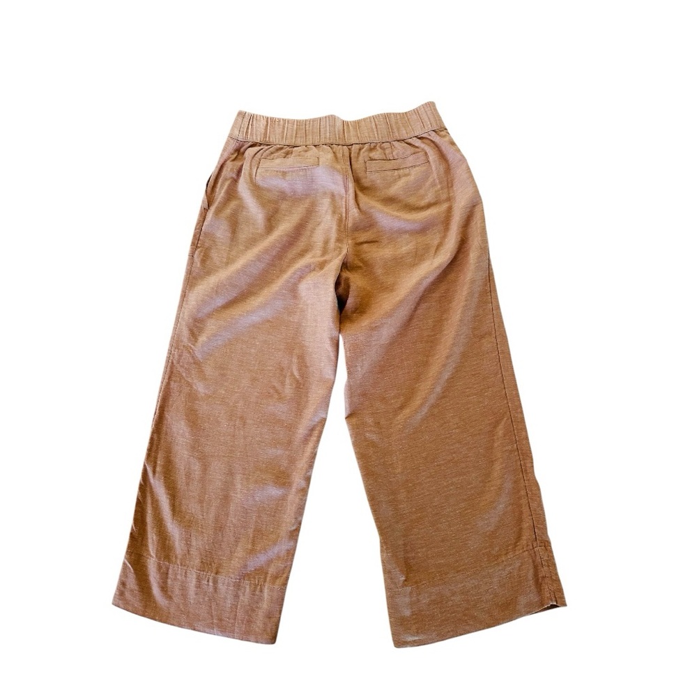J Jill Pure Elements Hemp Blend Capri Pants Women Size xs Petite Natural Vibe - Picture 2 of 6